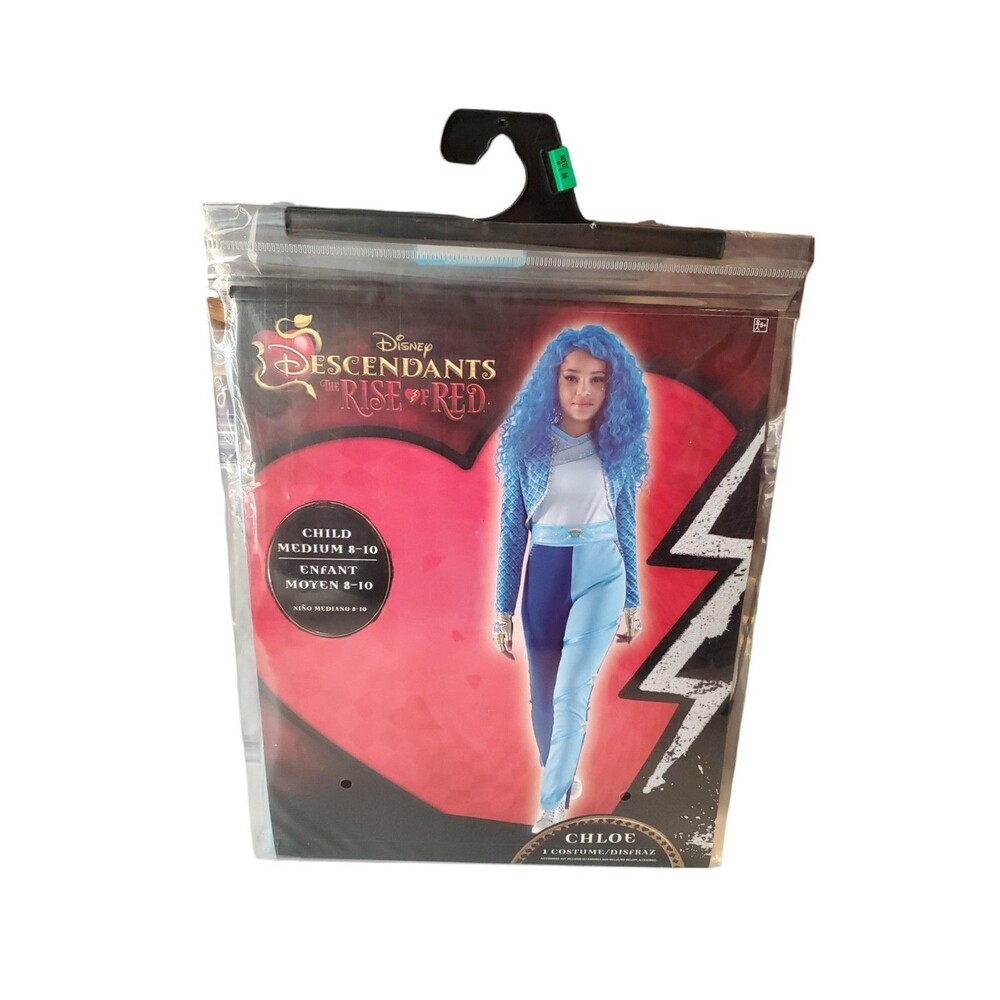 Disney Descendants 4-The Rise Of Red - Chloe - Halloween Costume - Medium (8-10)